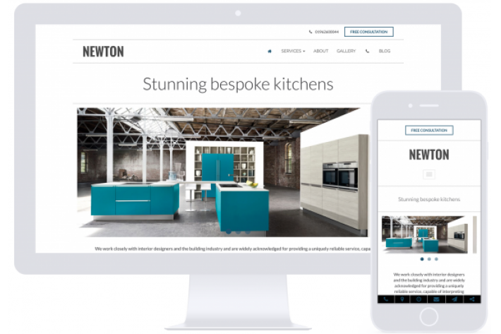 Website design Hampshire - Newton